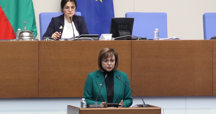 Корнелия Нинова коментира от парламентарната трибуна случая с Мартин Божанов