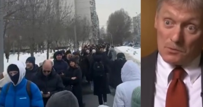 Прессекретарят на руския президент Дмитрий Песков предупреди привържениците на Алексей