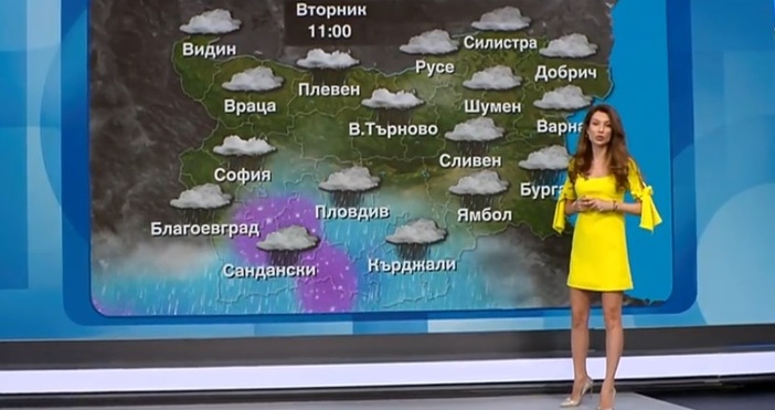 Синоптичката на Нова телевизия Никол Станкулова предупреди за идването на
