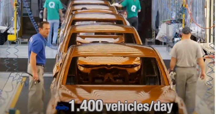 Румъния произвежда по 1400 коли на ден и демонстрира как