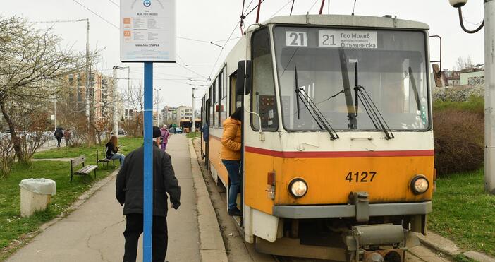 снимки Новата трамвайна линия в София вече работи. Тя е