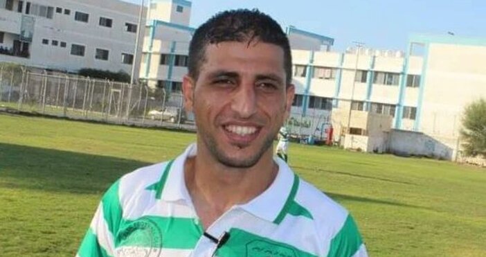 Палестинският футболист Мохамед Баракат е бил убит при израелски въздушен