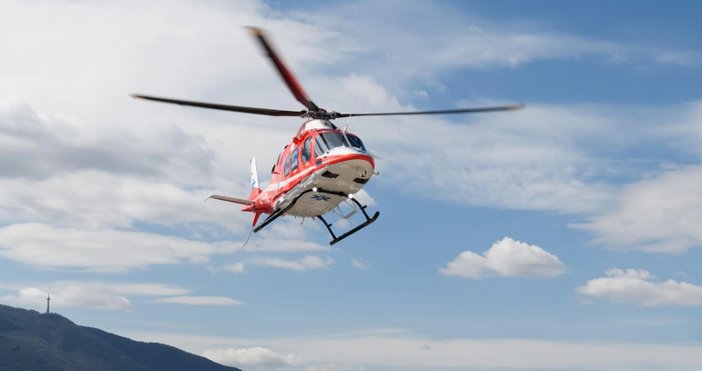 Хеликоптерът за спешна помощ, с който се сдоби България, вече