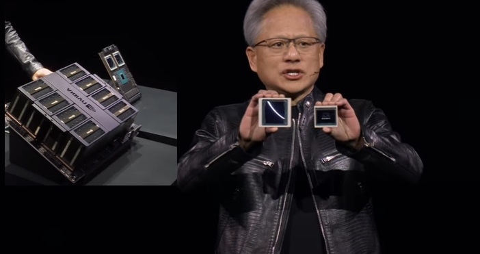 Nvidia представи най новия си чип с изкуствен интелект AI който