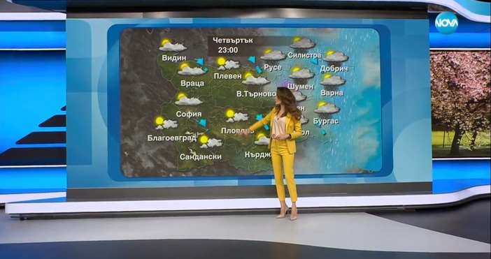  Синоптичката на Нова телевизия Никол Станкулова каза какво време ни