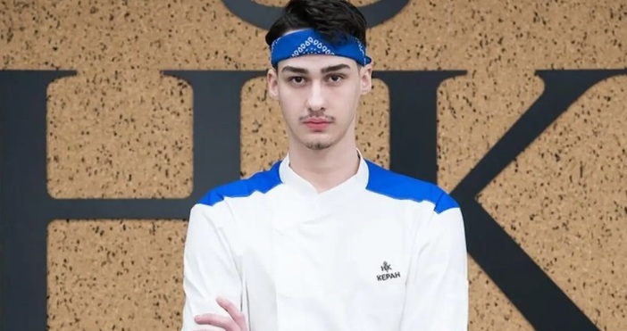 Керан Костадинов, най-младият участник в Hell’s Kitchen 6, напусна надпреварата за