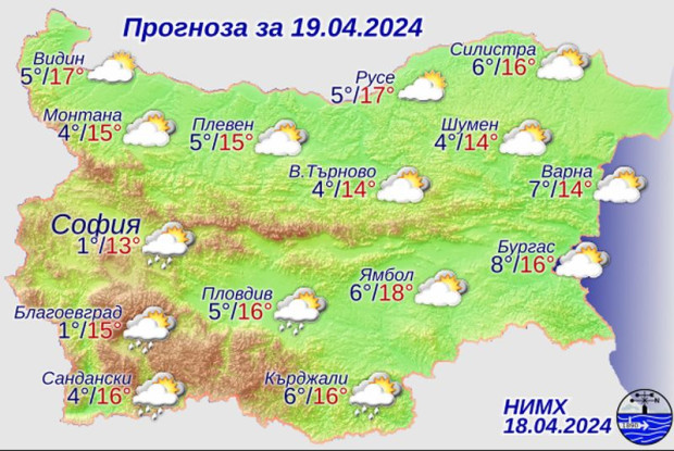 Сняг и то на парцали ще вали в част от България, обяви НИМХ - Montana Live TV