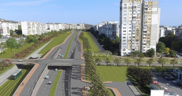 Снимка: Важна информация за реконструкцията на булевард Цар Освободител във Варна