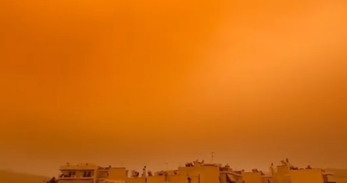 Снимка: Прах от Сахара обхваща Турция