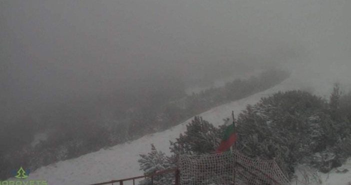 Онлайн камера МаркуджицитеСняг вали в страната на няколко места Сняг заваля