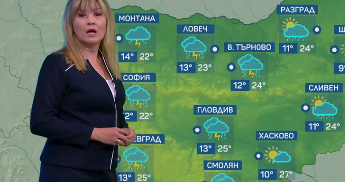 Стопкадри бТВОпасно време в България.През следващите 24 часа и през