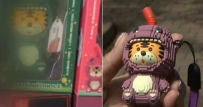 Електронни цигари под формата на детска пластмасова играчка този