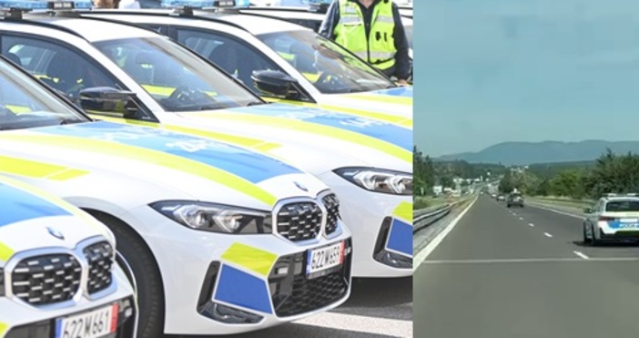 Новите патрулки на пътна полиция вече действат по родните магистрали