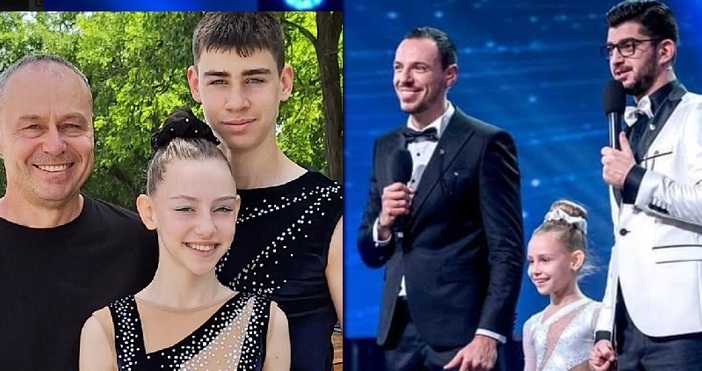 Финалистката от България Търси Талант“ Адриана Хаджитенева, заедно с брат