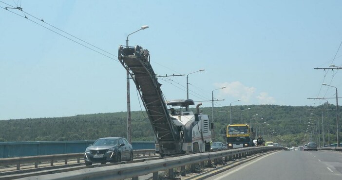 Снимки Община Варна Рехабилитацията на Аспаруховия мост ще продължи след 20