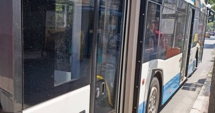 От Градски транспорт Варна съобщават че поради ПТП в района