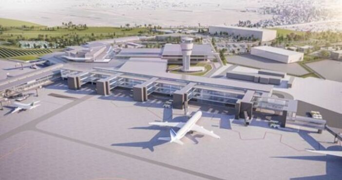  Проектът за Терминал 3 на Летище София предвижда да има