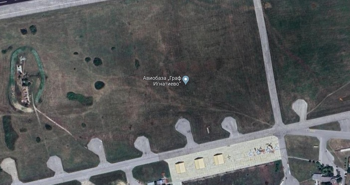 google mapsНа летище Граф Игнатиево стартира изграждането на обект Тренажорен