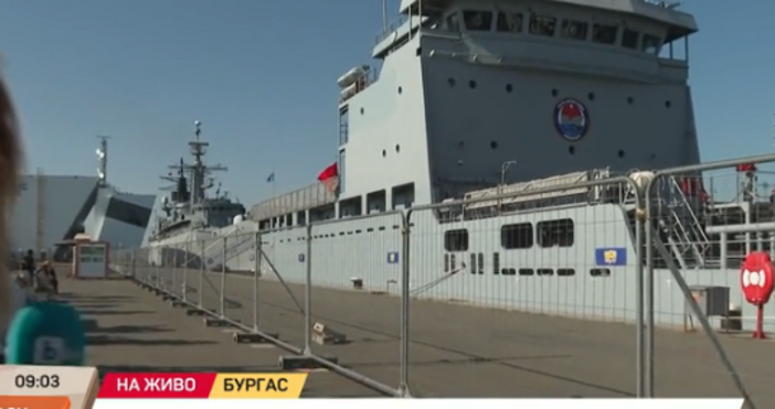 Корабите на противоминната военноморска група в Черно море акостираха на