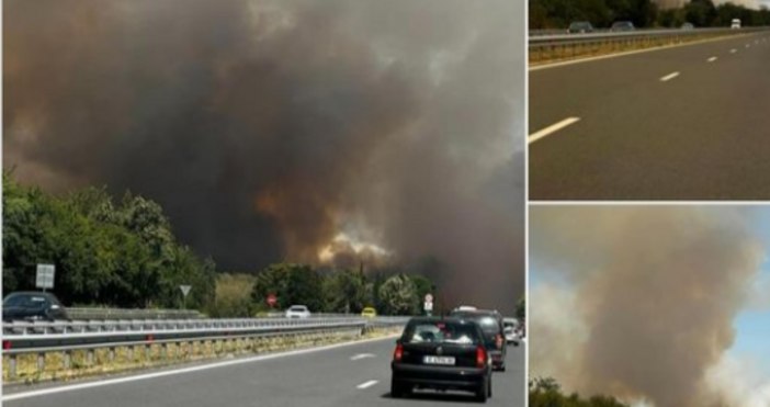 Както Петел писа поне 3 големи пожара бушуват в момента