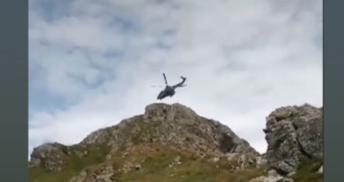 Екипажът на хеликоптер Кугър участвал в спасителната акция в Стара