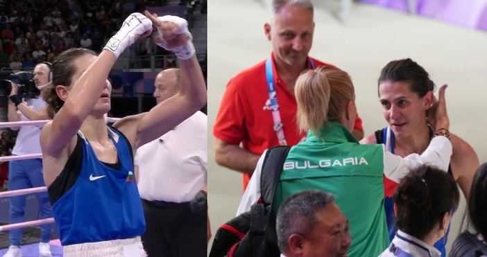 Дебютантката с откровен жест след загубата подкрепиха я треньорът ѝ