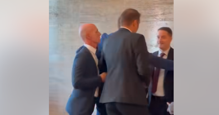 Ново физическо стълкновение е станало тази сутрин в кулоарите на