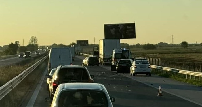 Катастрофа стана рано тази сутрин на магистрала Тракия Камион и