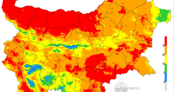 Днес и утре в много области на страната се очаква