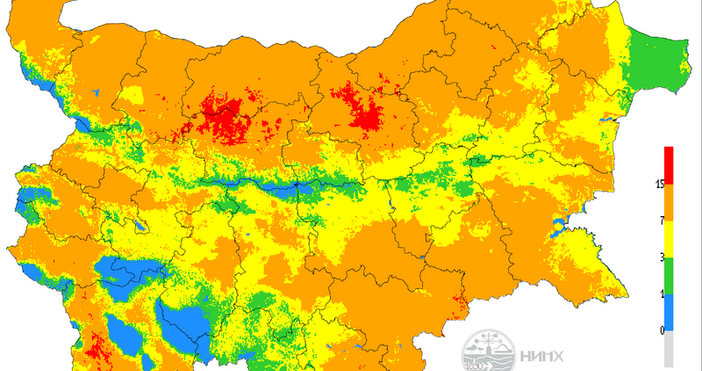 В по голямата част от страната ще бъде слънчево но след обяд
