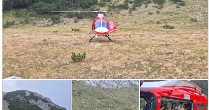 Днес се проведе първата екстремна HEMS мисия на България Хели