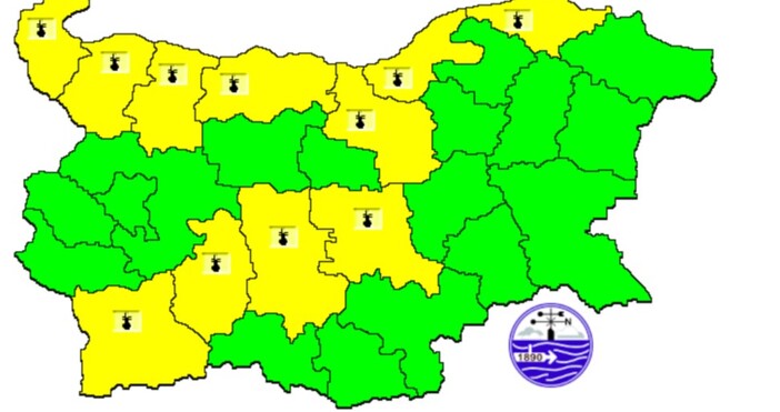 И в неделя е обявен жълт код за опасни горещини