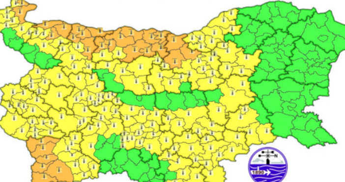Новата седмица започва с адски жеги Предупреждение от първа степен жълт