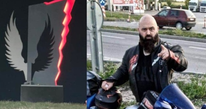 Монументът на загиналия моторист В името на живота и в