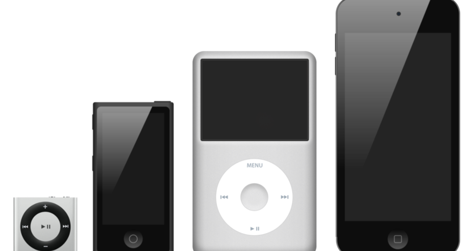 23 октомври 2001 г. - Apple обявява първата версия на iPod