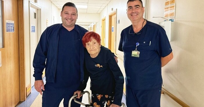 Столетничка бе подложена на огромно изпитание Мирона е на 102 години