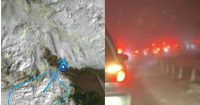 Сняг заваля в Югозападна България Оправдаха се прогнозите за очаквани валежи