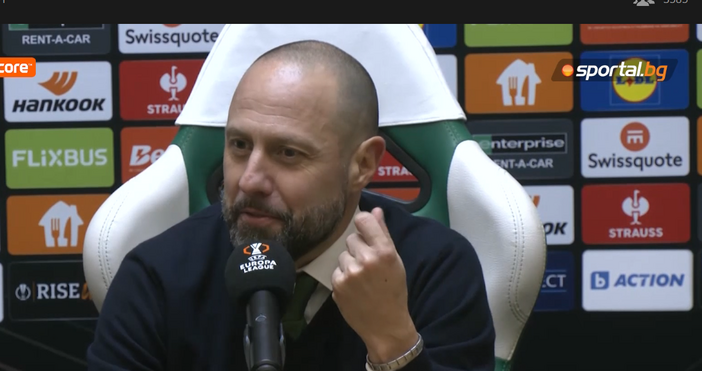 Старши треньорът на Лудогорец Игор Йовичевич говори след равенството 2 2 срещу АЗ Алкмаар в