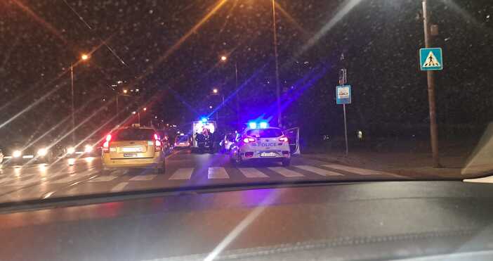 За блъсната жена на пешеходната пътека на столичната ул Габрово