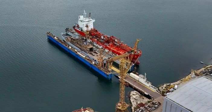 Във варненското кораборемонтно и корабостроително предприятие МТГ – Делфин на