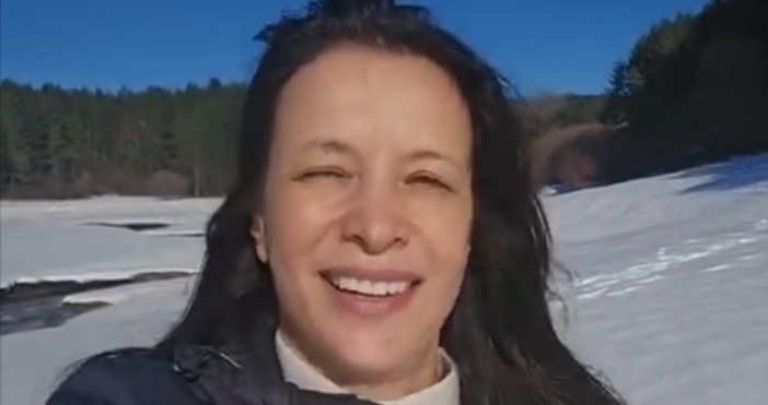 Тя пусна кадри от приказно място в България Честита нова година