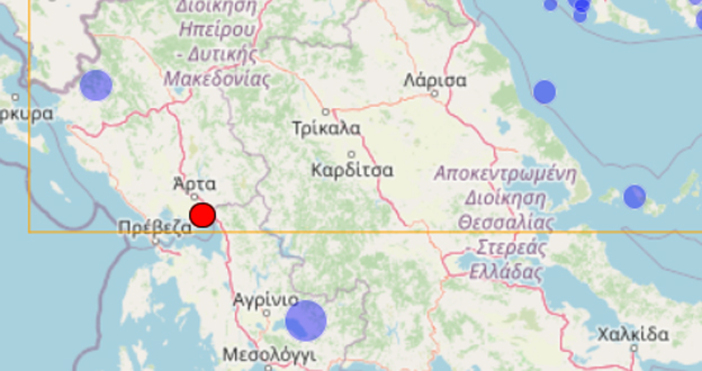 Земетресение е регистрирано в Гърция в 20 18 часа българско