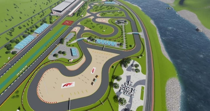 Кадъ АТАAuto Moto Park Albania първата в Албания писта за