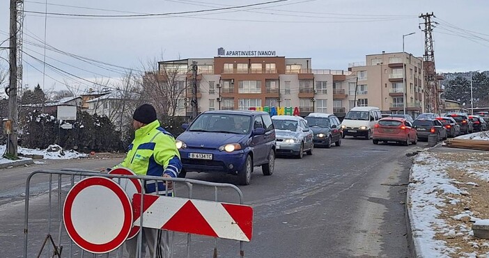 Участъкът от ул Прилеп между ул Патриарх Максим до разклона