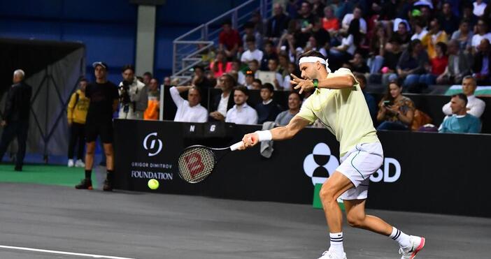 Единственият българин в световния тенис елит Григор Димитров направи