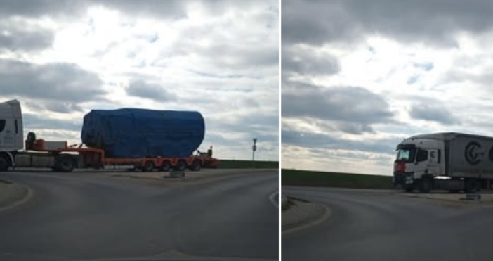 Пак военна колона Този път с турски камиони край Кичево