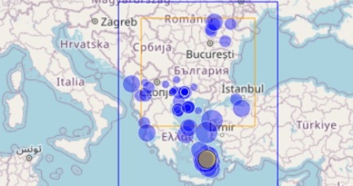 Бедствието е при съседите ни от ГърцияЗеметресение с магнитуд 5