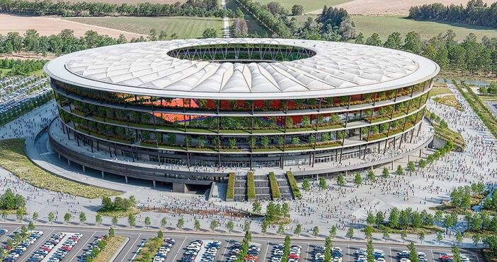 Сърбия стори национален стадион за 600 млн евро който ще