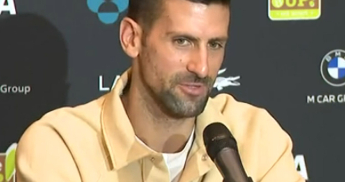 Рекордьорът по титли от Големия шлем Новак Джокович даде ексклузивно