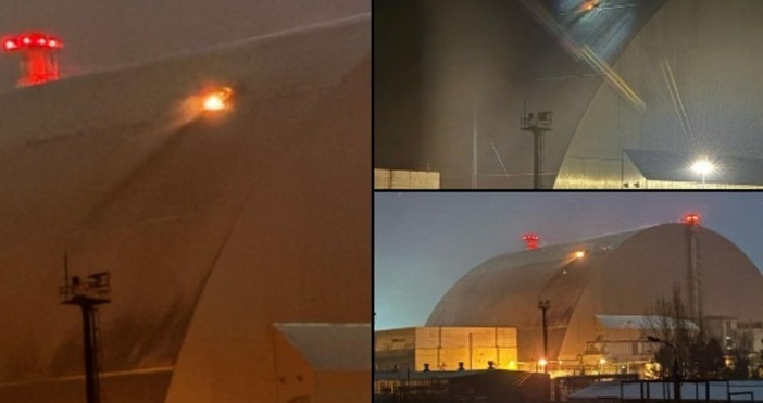 Продължават усилията за потушаване на огъня в АЕЦ Чернобил където